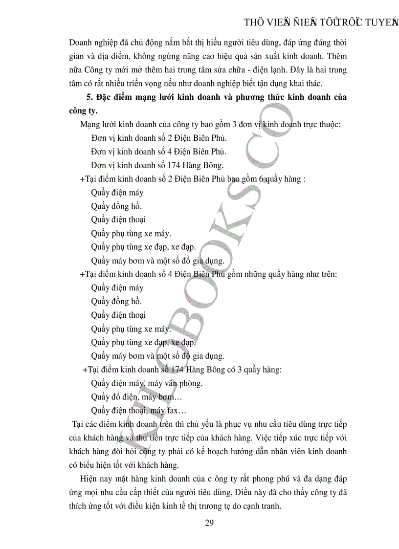 image for page Nghiên cứu thống kê kết quả kinh doanh của Công ty Thương mại Dịch vụ Cửa Nam thời kỳ 1998 2002