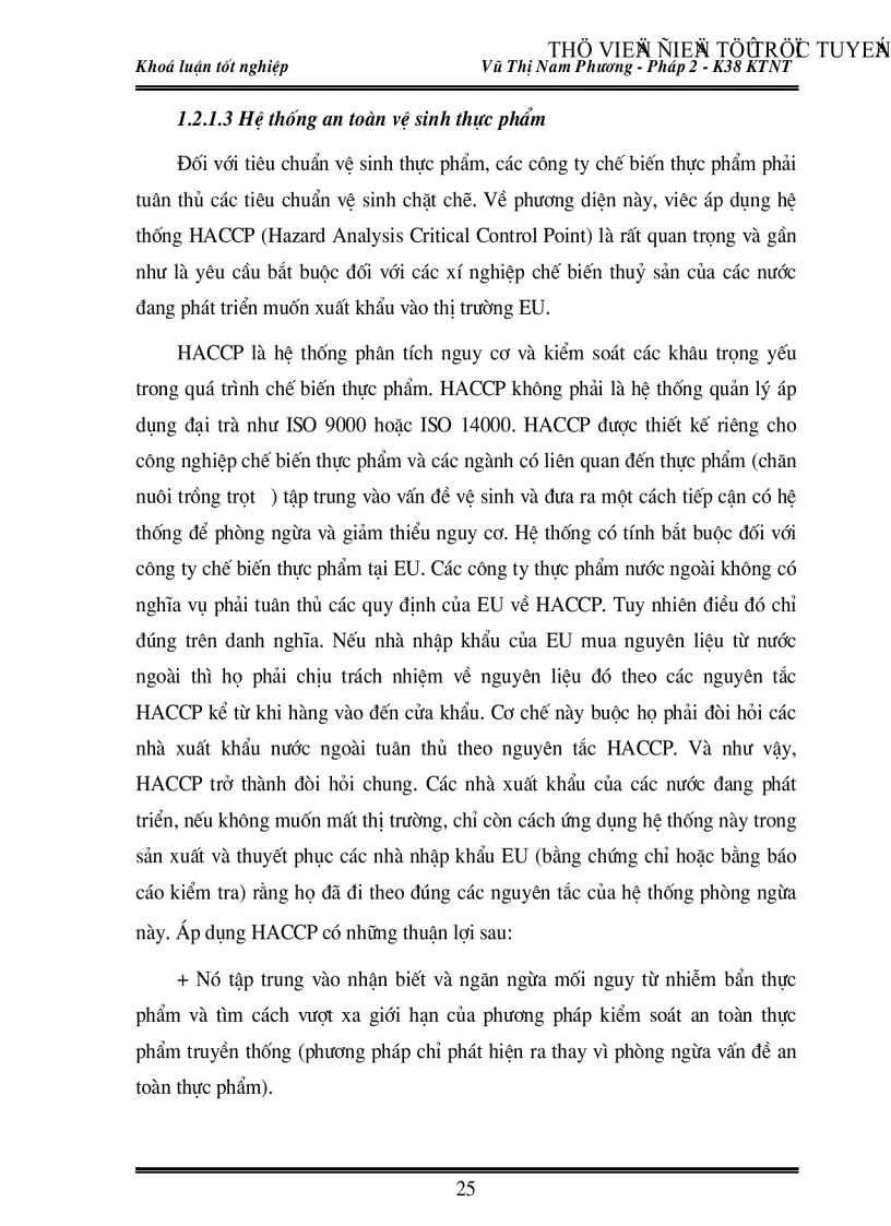 image for page Việc vận dụng các quy định pháp lý của Liên minh Châu Âu EU về chất lượng và nhãn hiệu sản phẩm trong xuất khẩu hàng hoá của Việt Nam vào thị trường này