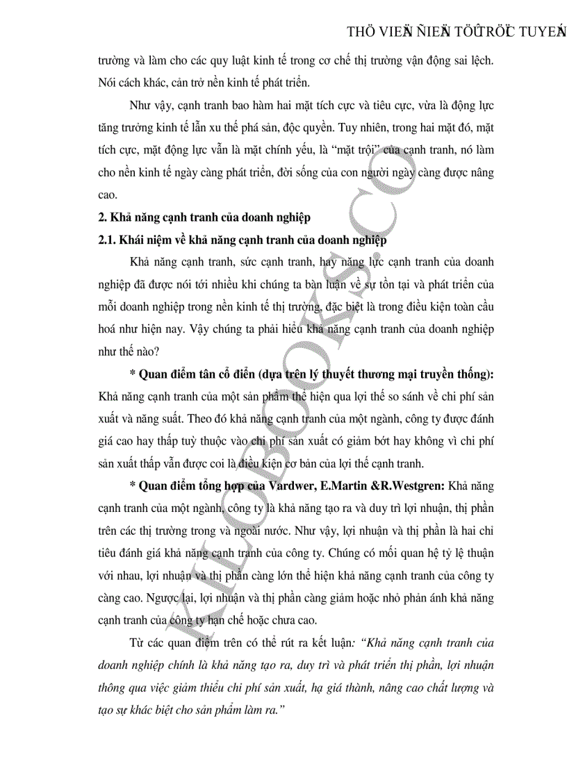 image for page Nâng cao khả năng cạnh tranh ở Công ty cổ phần Mỹ nghệ xuất nhập khẩu Hà Nội HANARTEX
