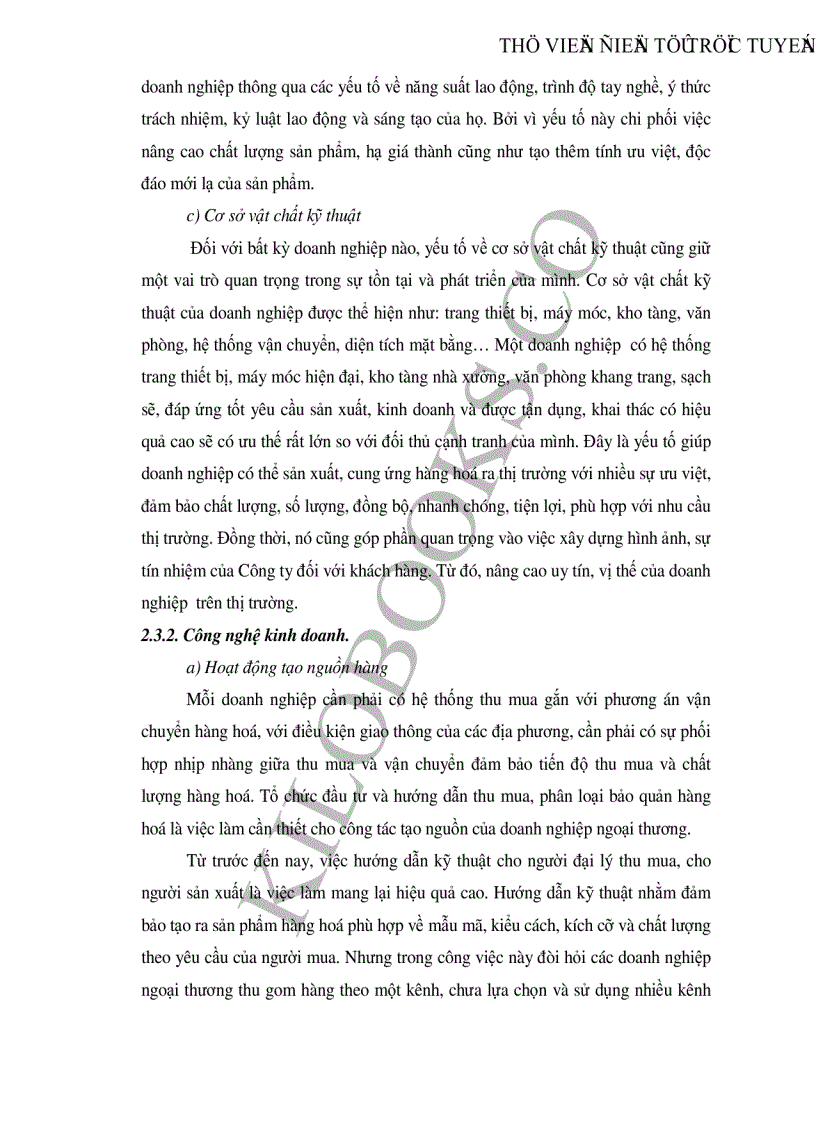 image for page Nâng cao khả năng cạnh tranh ở Công ty cổ phần Mỹ nghệ xuất nhập khẩu Hà Nội HANARTEX