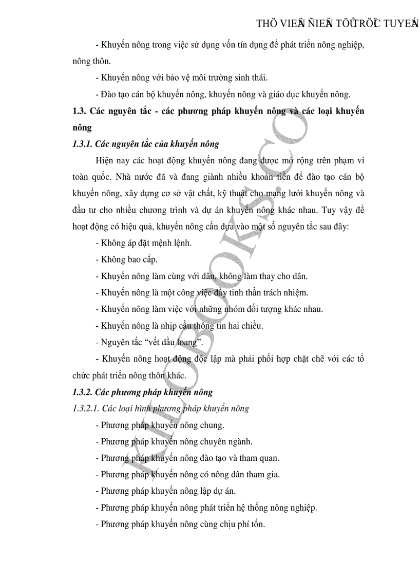 image for page Thực trạng và những giải pháp khuyến nông nhằm nâng cao hiệu quả sản xuất lúa của hợp tác xã Phong Vân huyện Ba Vì tỉnh Hà Tây