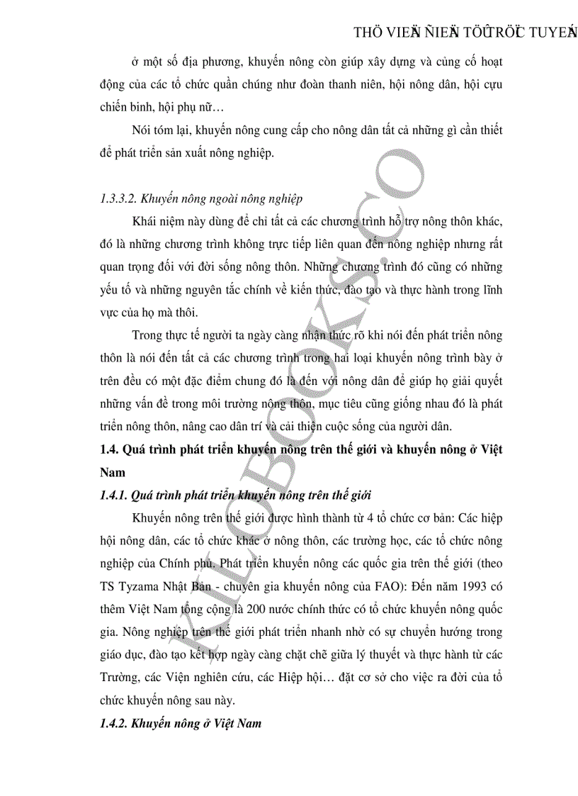 image for page Thực trạng và những giải pháp khuyến nông nhằm nâng cao hiệu quả sản xuất lúa của hợp tác xã Phong Vân huyện Ba Vì tỉnh Hà Tây