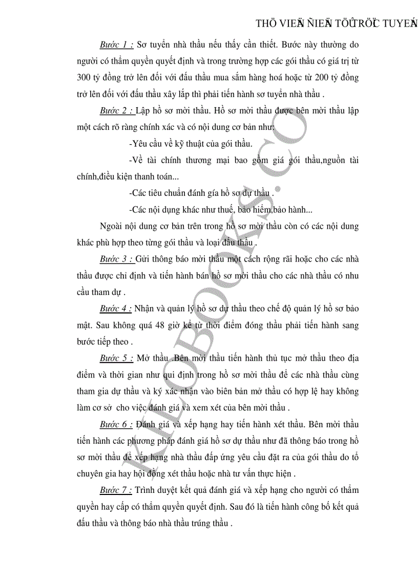 image for page Thực trạng và một số kiến nghị nhằm hoàn thiện qui chế đấu thầu mua sắm hàng hoá áp dụng ở Công ty Cao su Sao Vàng