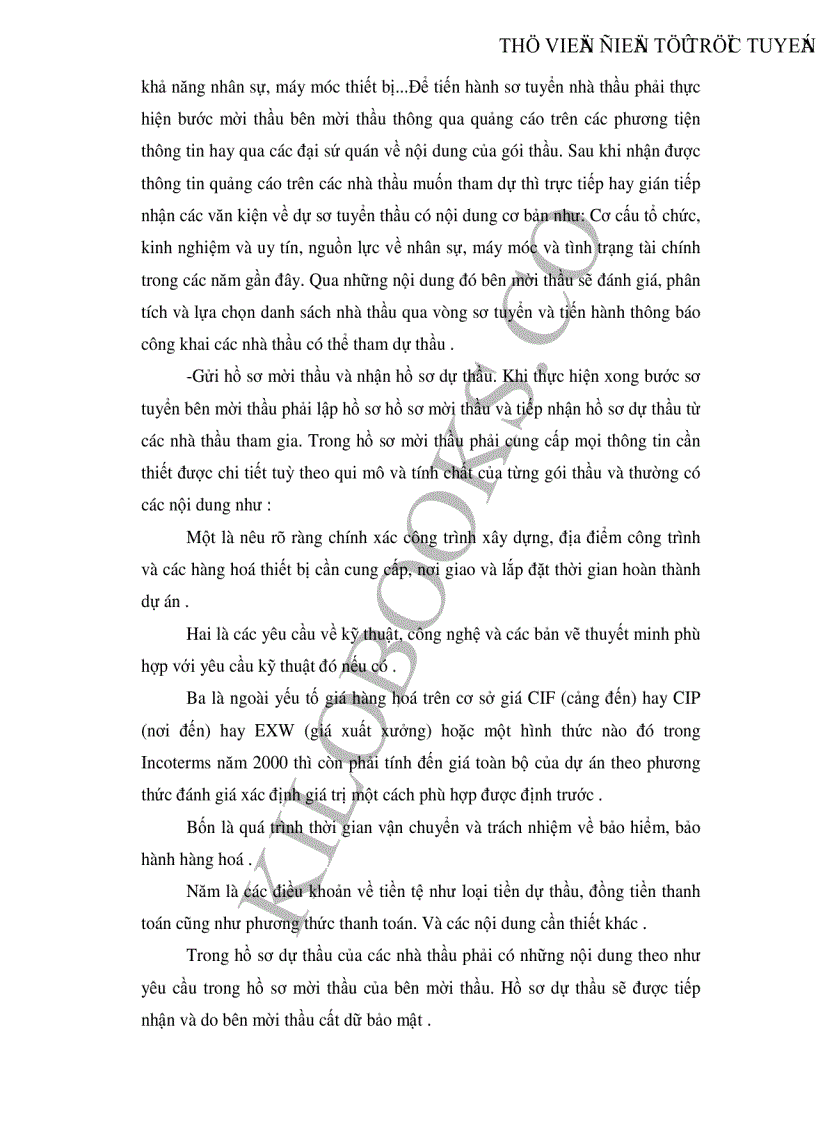 image for page Thực trạng và một số kiến nghị nhằm hoàn thiện qui chế đấu thầu mua sắm hàng hoá áp dụng ở Công ty Cao su Sao Vàng