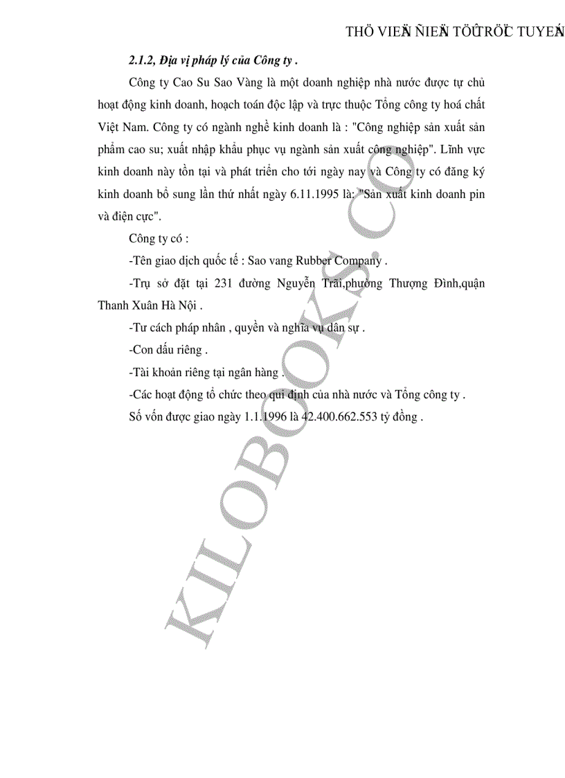 image for page Thực trạng và một số kiến nghị nhằm hoàn thiện qui chế đấu thầu mua sắm hàng hoá áp dụng ở Công ty Cao su Sao Vàng