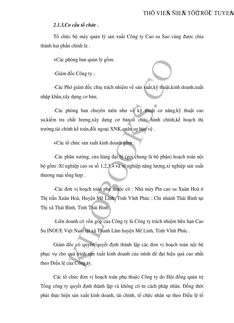 image for page Thực trạng và một số kiến nghị nhằm hoàn thiện qui chế đấu thầu mua sắm hàng hoá áp dụng ở Công ty Cao su Sao Vàng