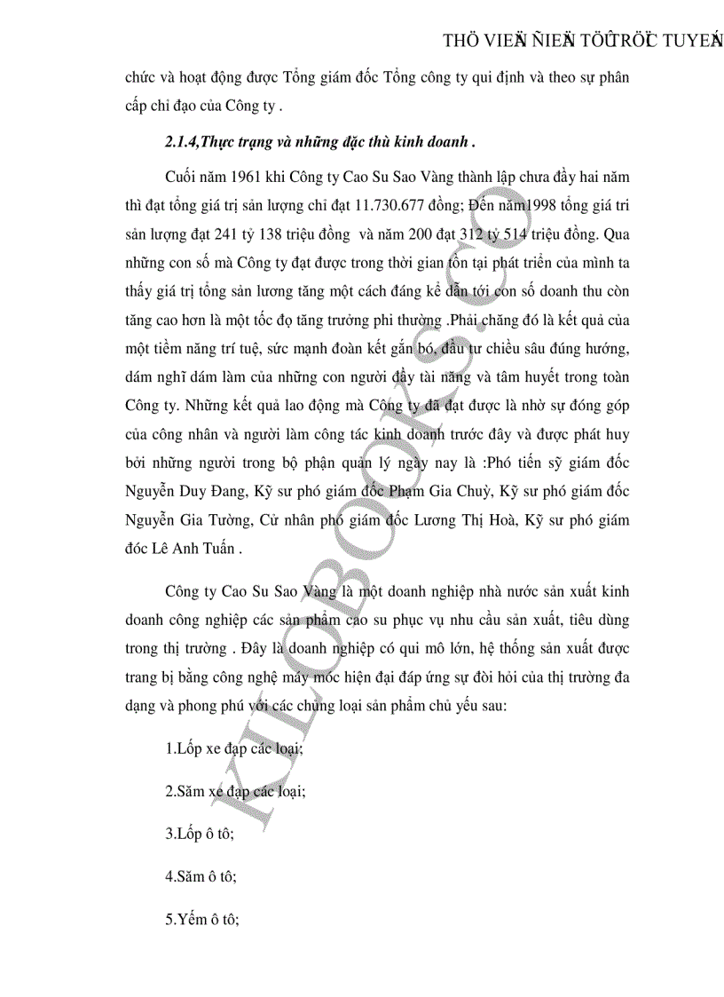 image for page Thực trạng và một số kiến nghị nhằm hoàn thiện qui chế đấu thầu mua sắm hàng hoá áp dụng ở Công ty Cao su Sao Vàng