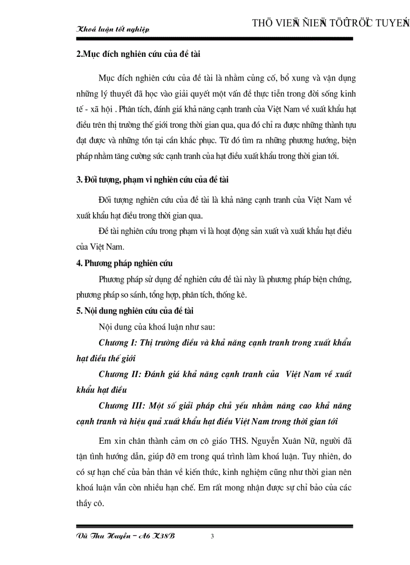 image for page Một số giải pháp nhằm nâng cao khả năng cạnh tranh của Việt Nam về xuất khẩu hạt điều