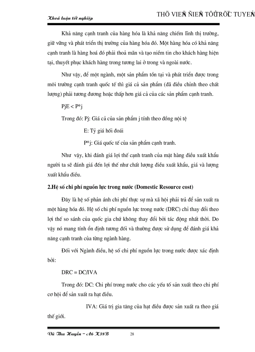 image for page Một số giải pháp nhằm nâng cao khả năng cạnh tranh của Việt Nam về xuất khẩu hạt điều