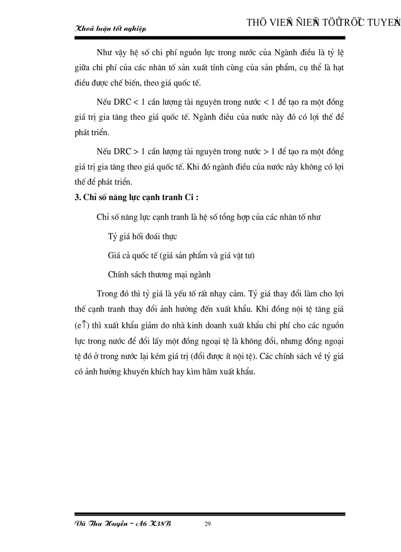 image for page Một số giải pháp nhằm nâng cao khả năng cạnh tranh của Việt Nam về xuất khẩu hạt điều