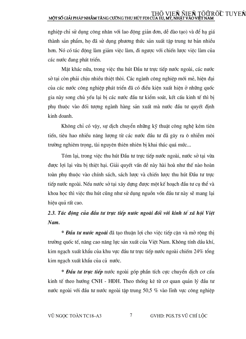image for page Một số giải pháp nhằm tăng cường thu hút vốn đầu tư nước ngoài của eu mỹ nhật vào việt nam