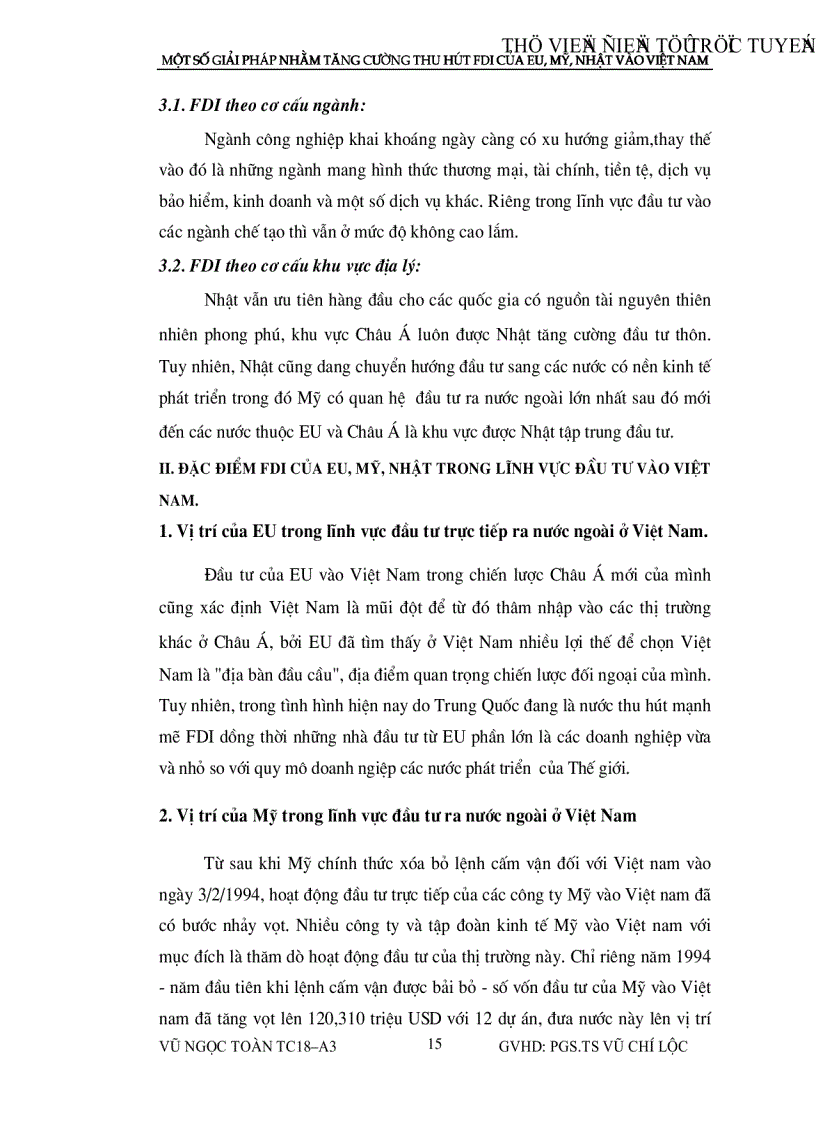 image for page Một số giải pháp nhằm tăng cường thu hút vốn đầu tư nước ngoài của eu mỹ nhật vào việt nam