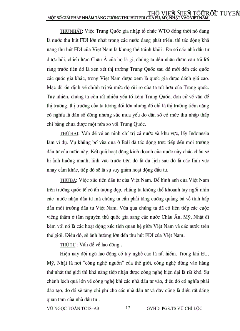 image for page Một số giải pháp nhằm tăng cường thu hút vốn đầu tư nước ngoài của eu mỹ nhật vào việt nam