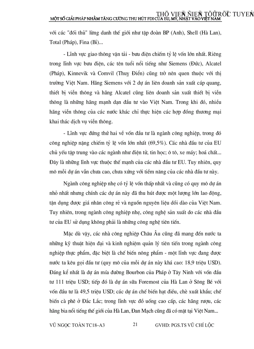 image for page Một số giải pháp nhằm tăng cường thu hút vốn đầu tư nước ngoài của eu mỹ nhật vào việt nam