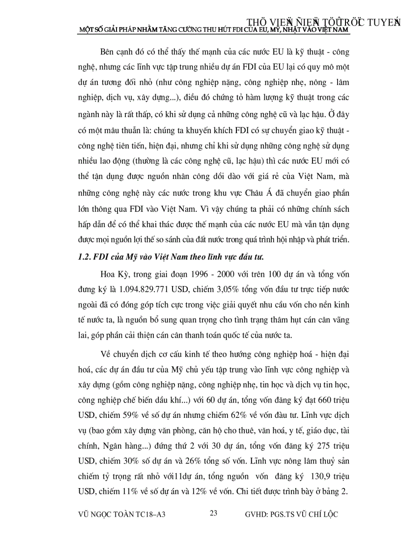 image for page Một số giải pháp nhằm tăng cường thu hút vốn đầu tư nước ngoài của eu mỹ nhật vào việt nam