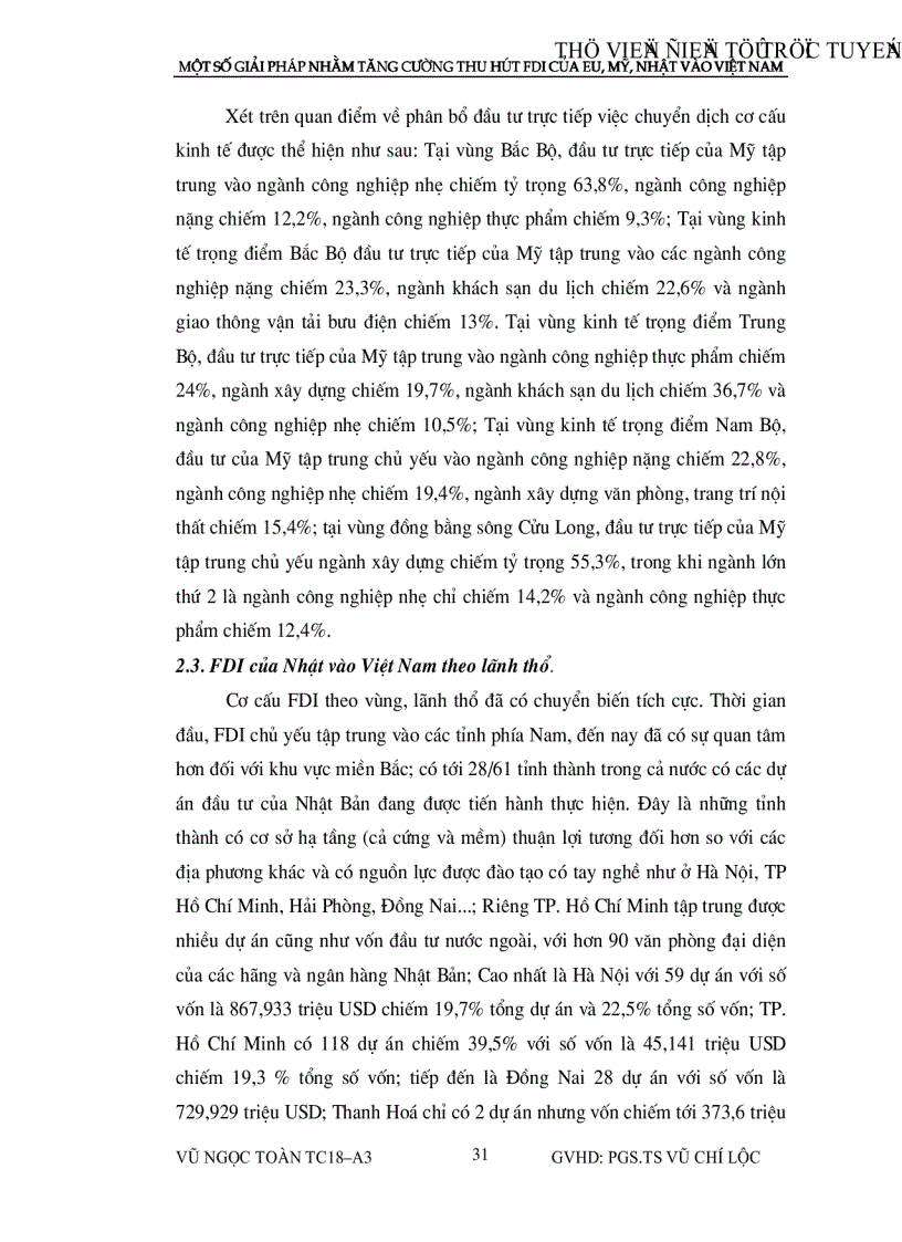 image for page Một số giải pháp nhằm tăng cường thu hút vốn đầu tư nước ngoài của eu mỹ nhật vào việt nam