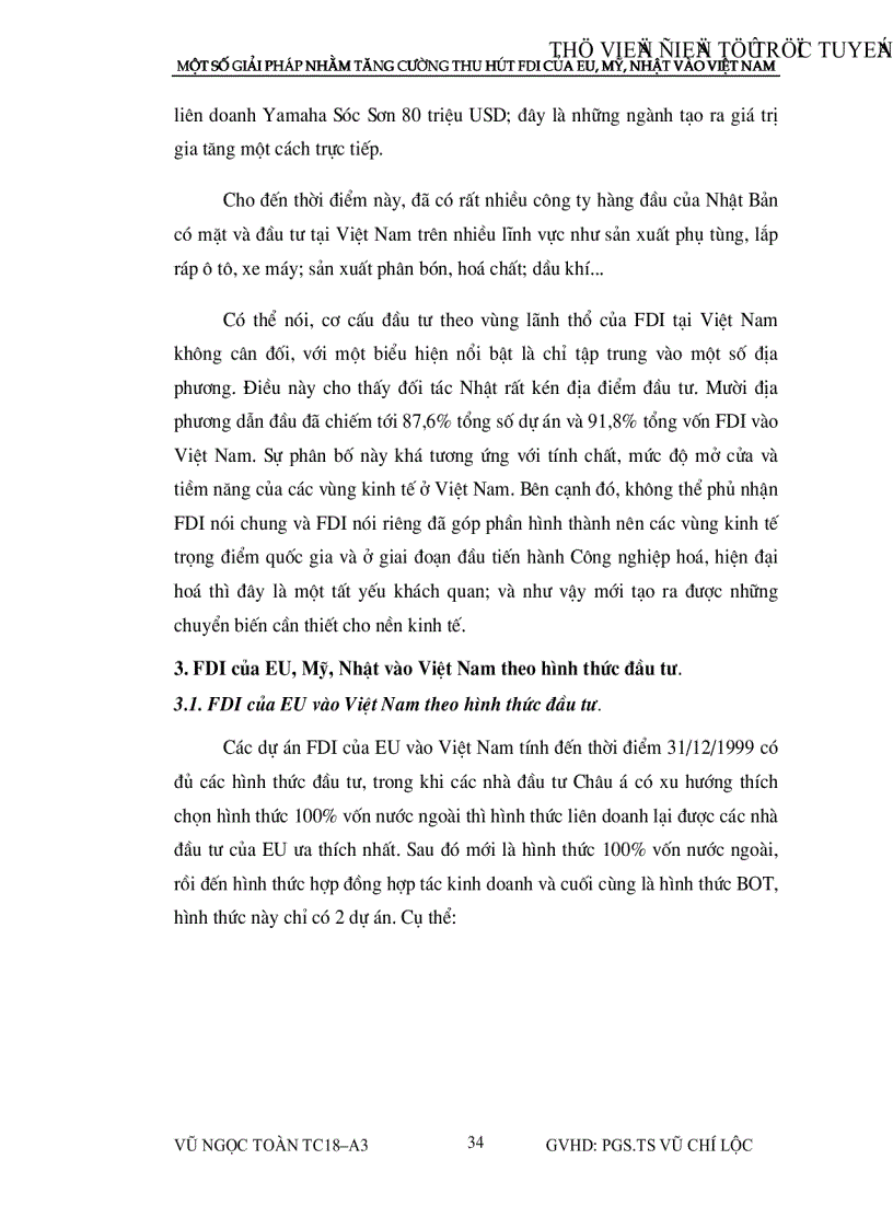 image for page Một số giải pháp nhằm tăng cường thu hút vốn đầu tư nước ngoài của eu mỹ nhật vào việt nam