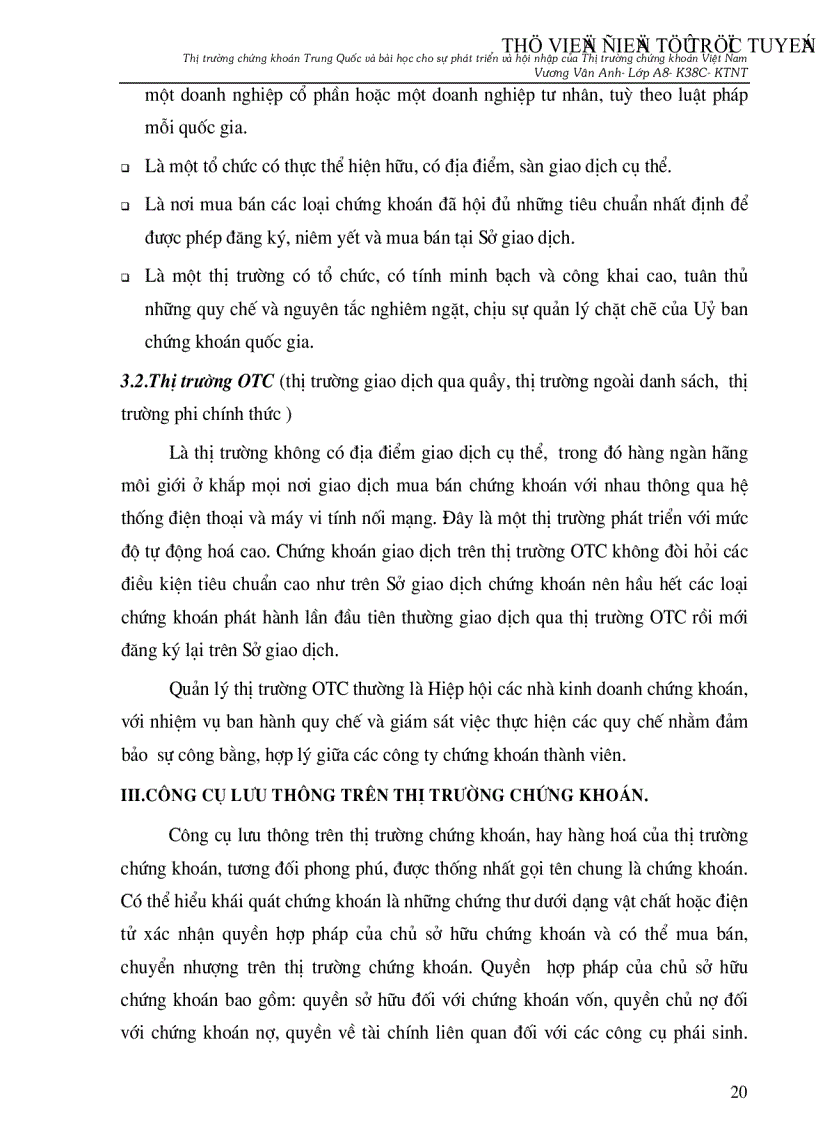 image for page Thị trường chứng khoán Trung Quốc và Bài học cho sự phát triển và hội nhập thị trường chứng khoán Việt Nam