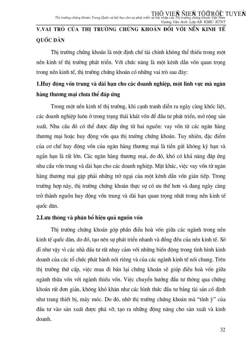 image for page Thị trường chứng khoán Trung Quốc và Bài học cho sự phát triển và hội nhập thị trường chứng khoán Việt Nam