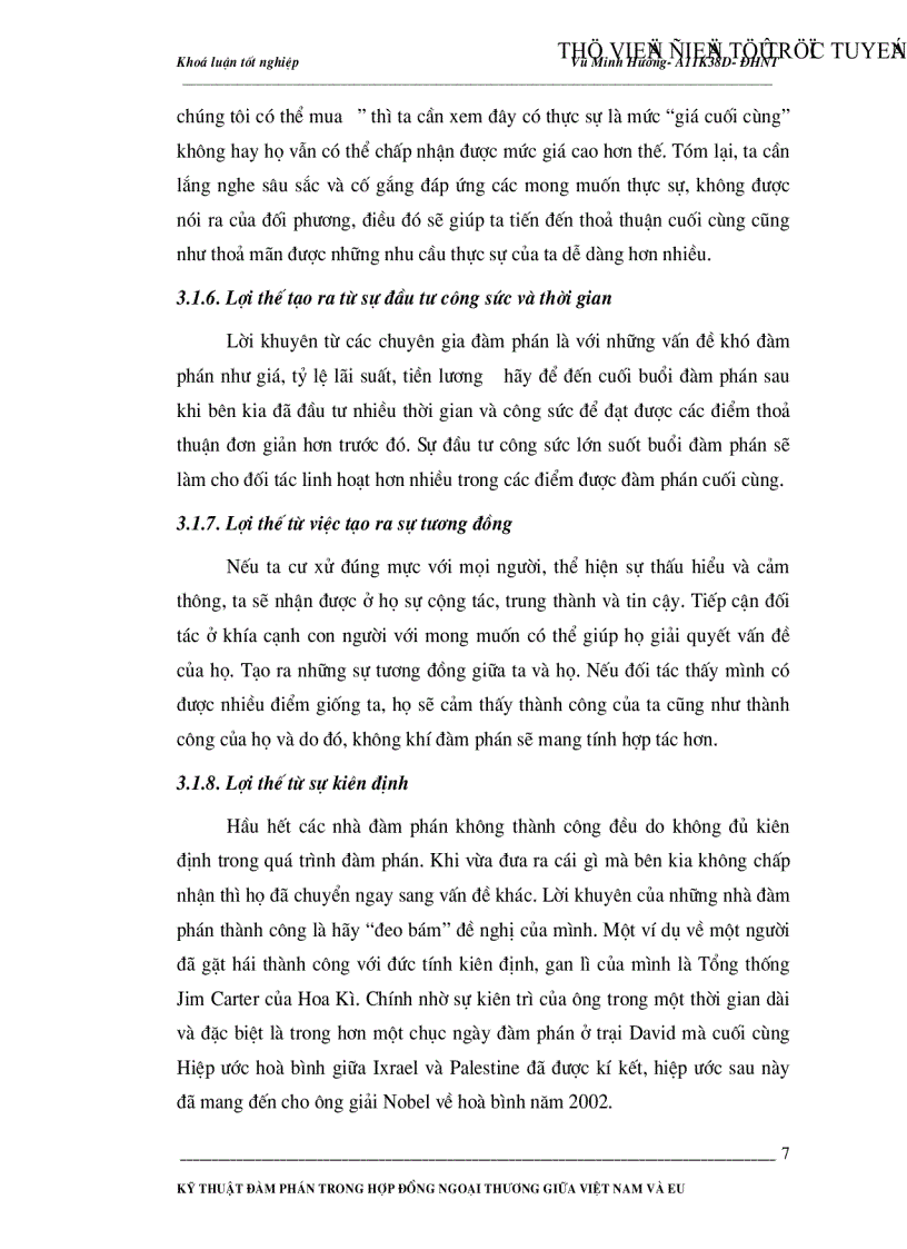 image for page Kỹ thuật đàm phán trong hợp đồng ngoại thương giữa Việt Nam và EU