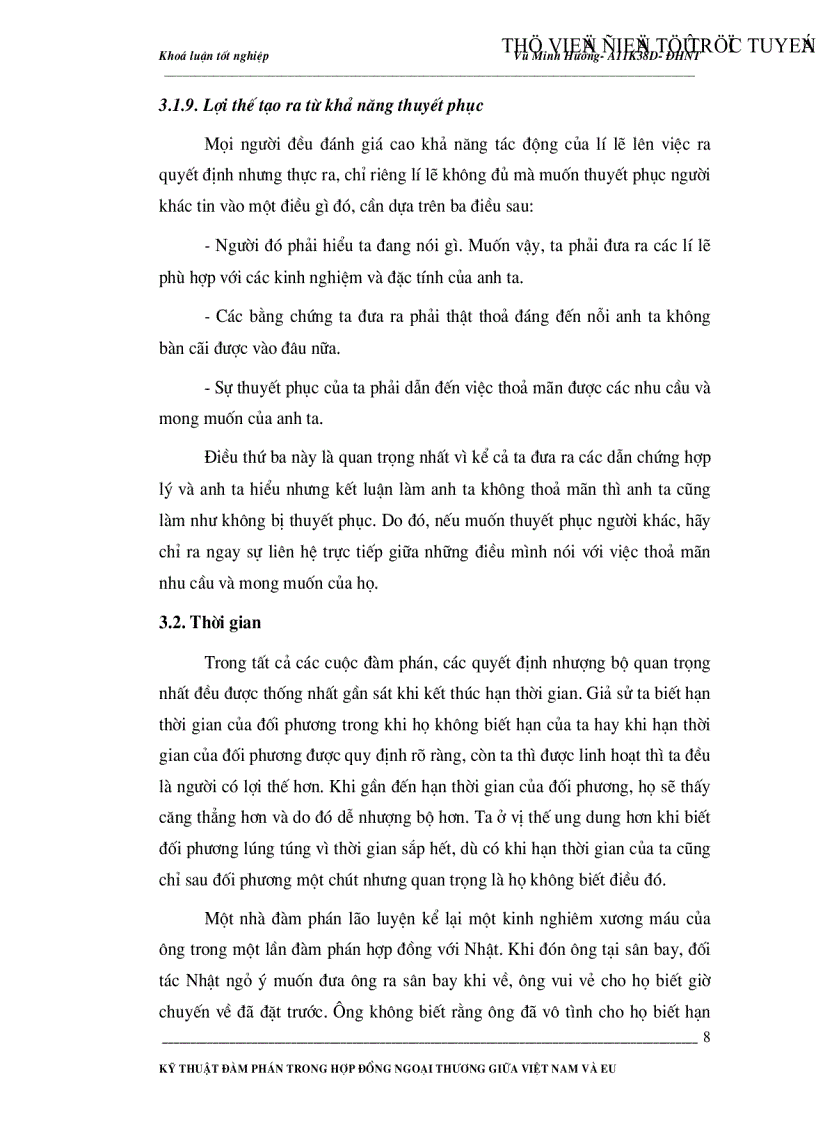 image for page Kỹ thuật đàm phán trong hợp đồng ngoại thương giữa Việt Nam và EU