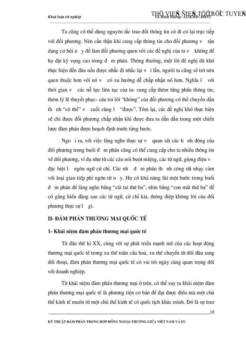 image for page Kỹ thuật đàm phán trong hợp đồng ngoại thương giữa Việt Nam và EU