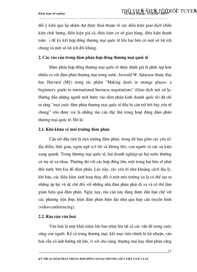 image for page Kỹ thuật đàm phán trong hợp đồng ngoại thương giữa Việt Nam và EU