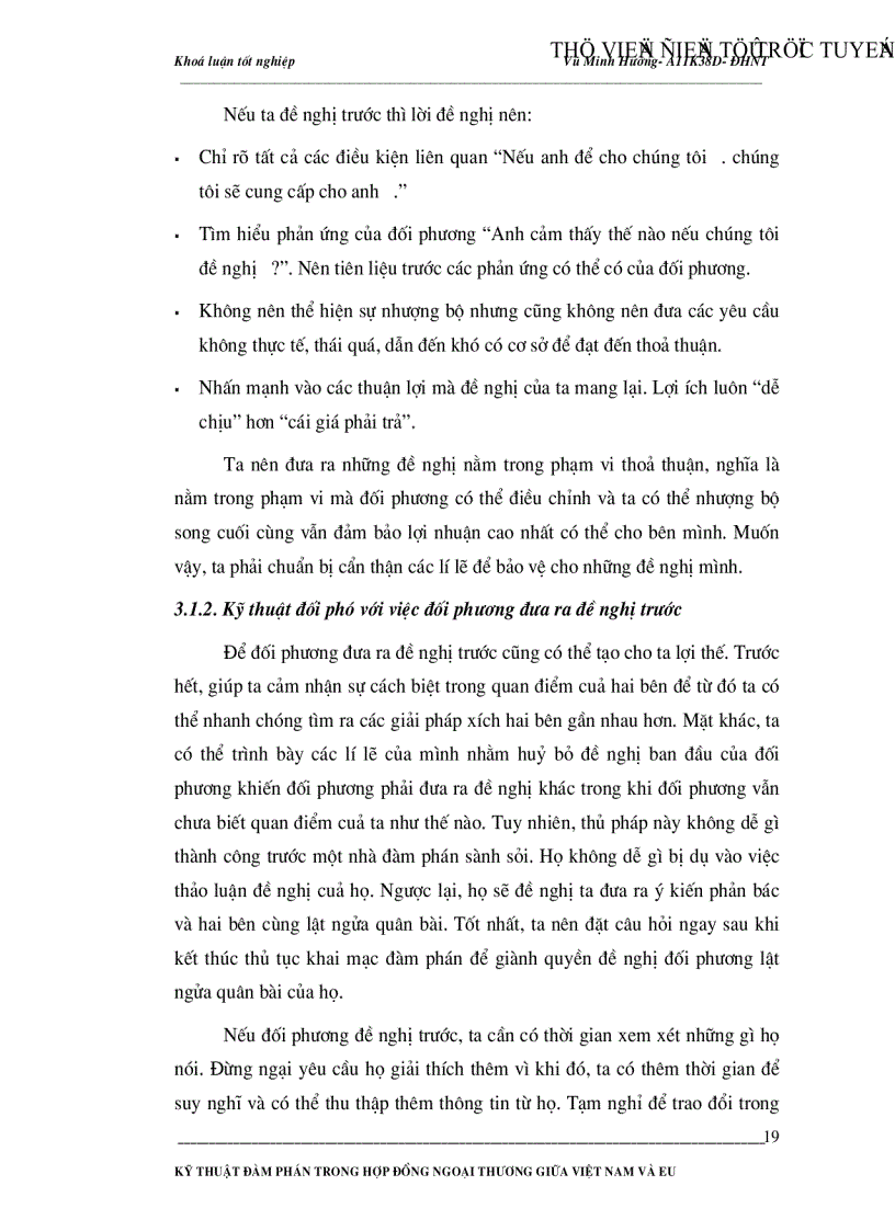 image for page Kỹ thuật đàm phán trong hợp đồng ngoại thương giữa Việt Nam và EU