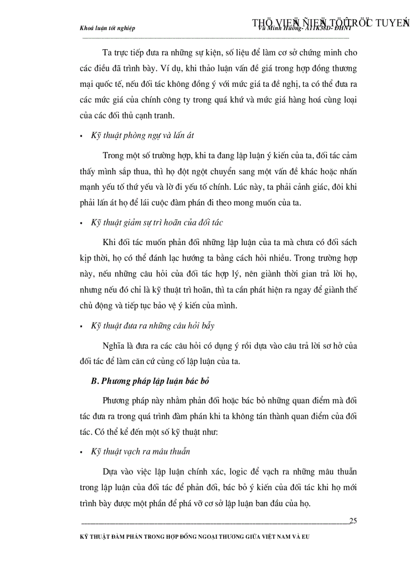 image for page Kỹ thuật đàm phán trong hợp đồng ngoại thương giữa Việt Nam và EU