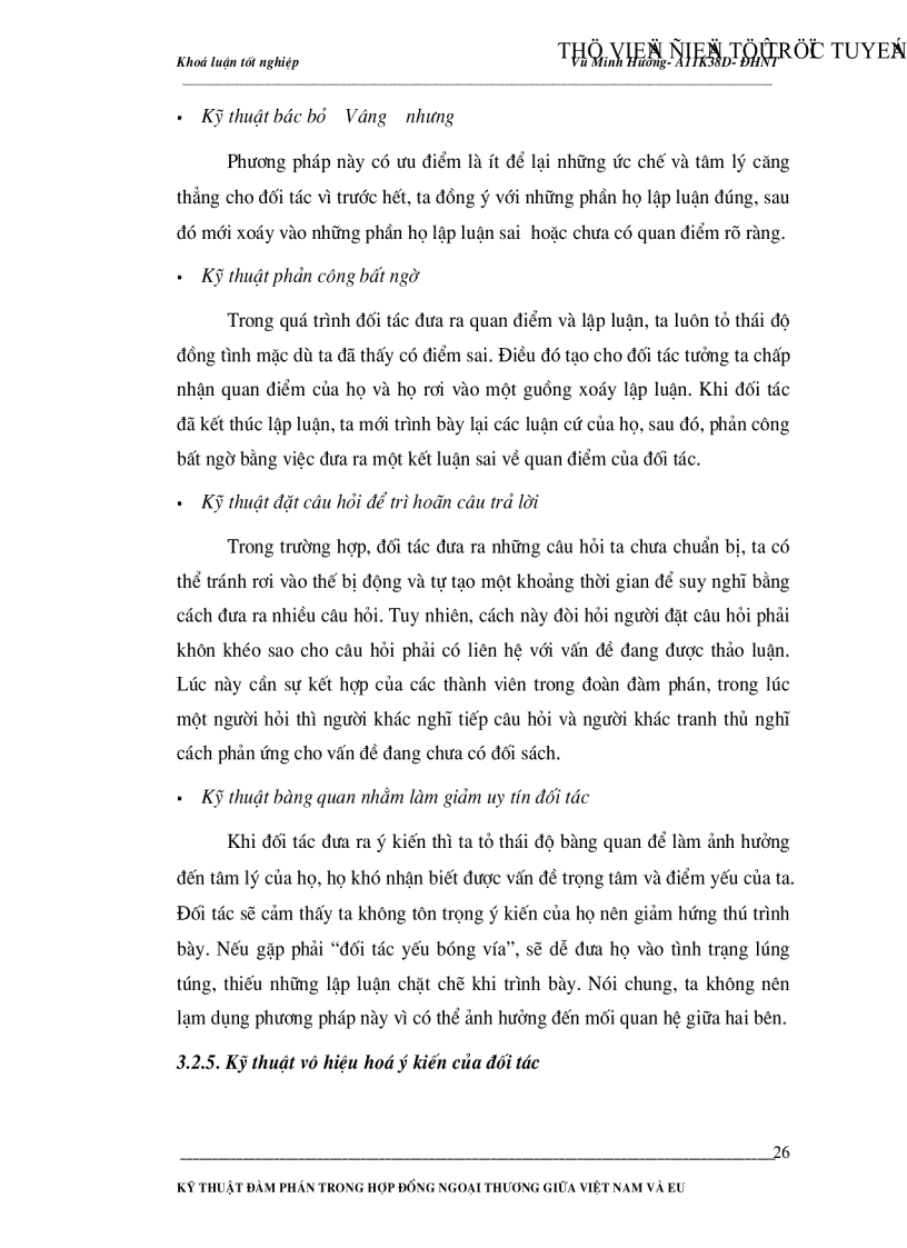 image for page Kỹ thuật đàm phán trong hợp đồng ngoại thương giữa Việt Nam và EU