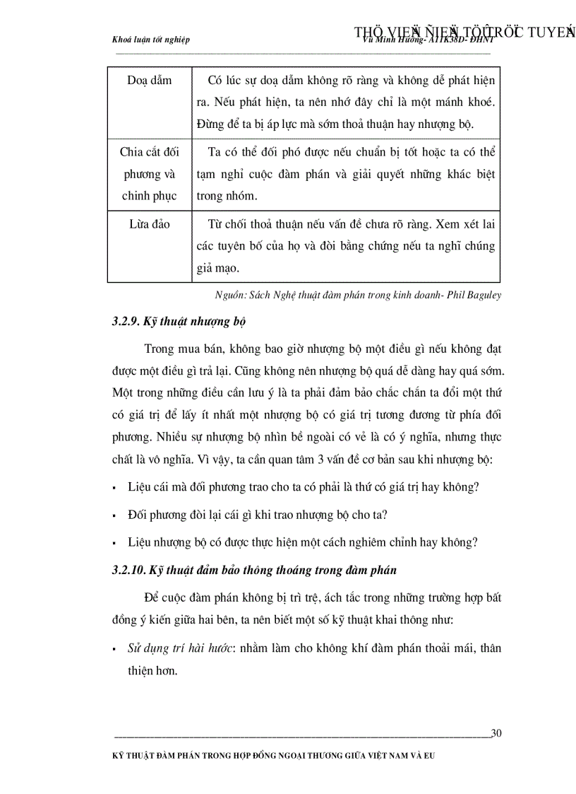 image for page Kỹ thuật đàm phán trong hợp đồng ngoại thương giữa Việt Nam và EU