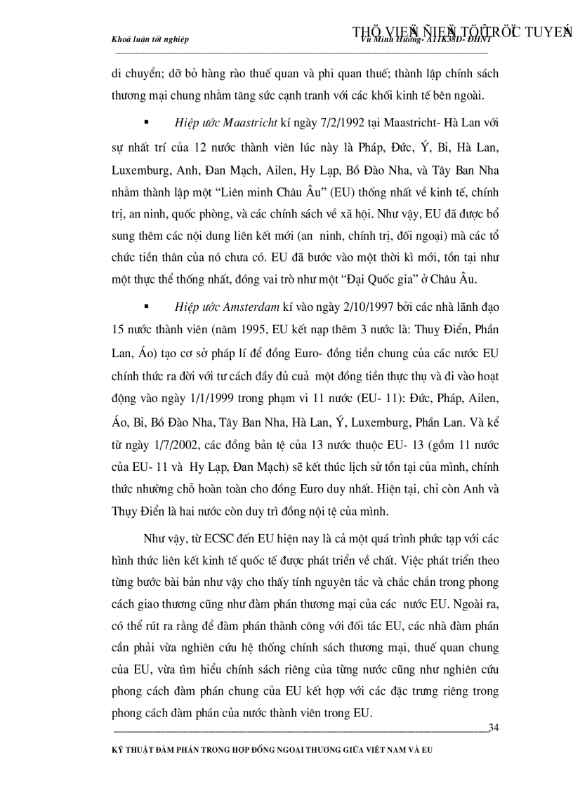 image for page Kỹ thuật đàm phán trong hợp đồng ngoại thương giữa Việt Nam và EU