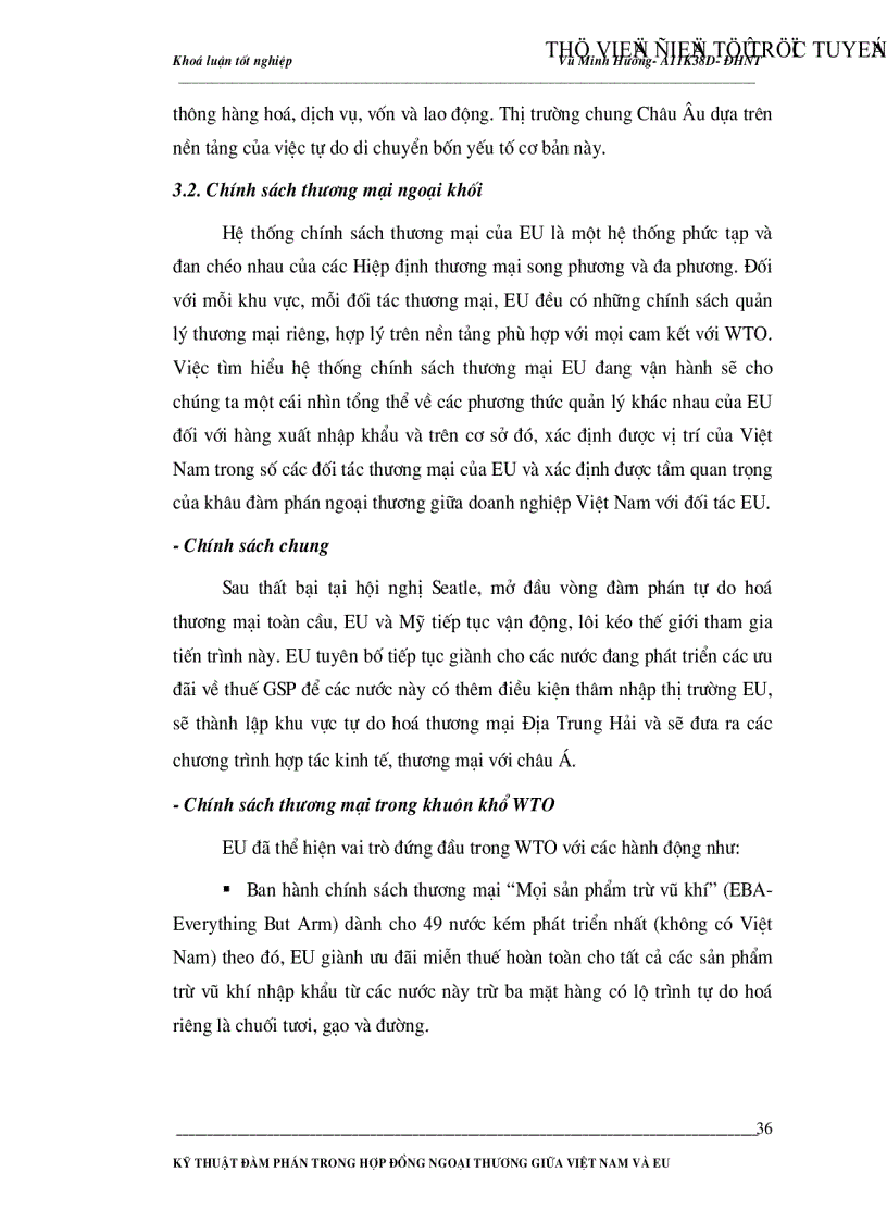 image for page Kỹ thuật đàm phán trong hợp đồng ngoại thương giữa Việt Nam và EU