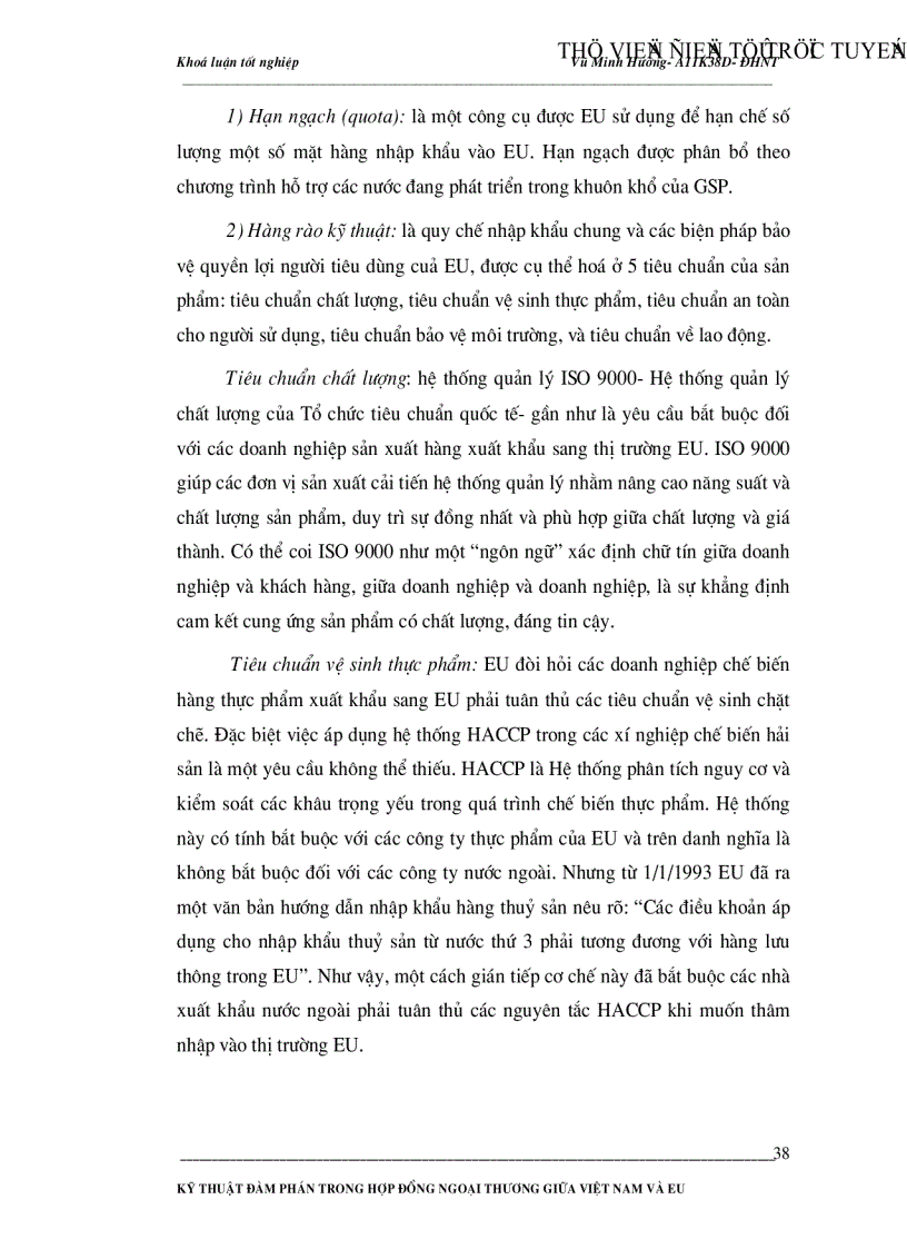 image for page Kỹ thuật đàm phán trong hợp đồng ngoại thương giữa Việt Nam và EU