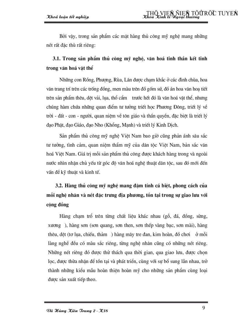 image for page Một số giải pháp thúc đẩy xuất khẩu hàng thủ công mỹ nghệ của Việt Nam thời kỳ 2001 2010