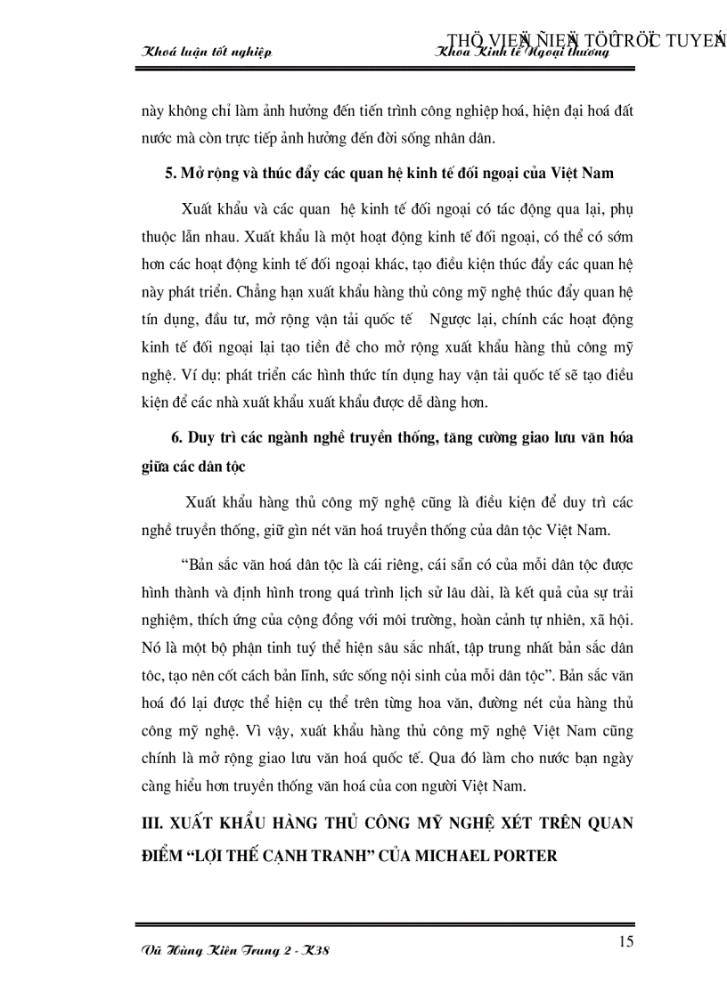 image for page Một số giải pháp thúc đẩy xuất khẩu hàng thủ công mỹ nghệ của Việt Nam thời kỳ 2001 2010