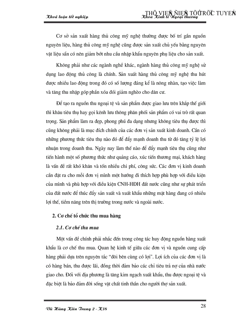 image for page Một số giải pháp thúc đẩy xuất khẩu hàng thủ công mỹ nghệ của Việt Nam thời kỳ 2001 2010