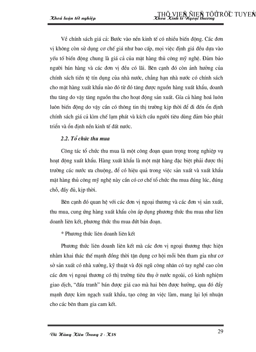 image for page Một số giải pháp thúc đẩy xuất khẩu hàng thủ công mỹ nghệ của Việt Nam thời kỳ 2001 2010