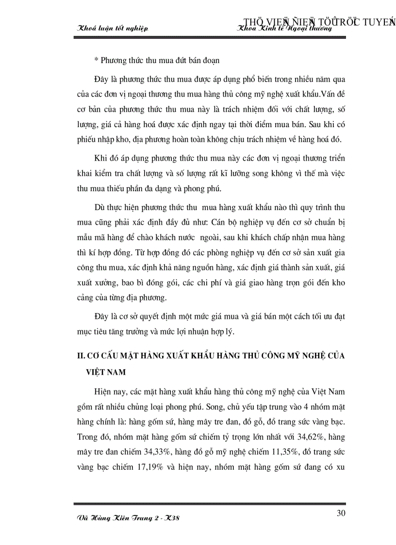 image for page Một số giải pháp thúc đẩy xuất khẩu hàng thủ công mỹ nghệ của Việt Nam thời kỳ 2001 2010