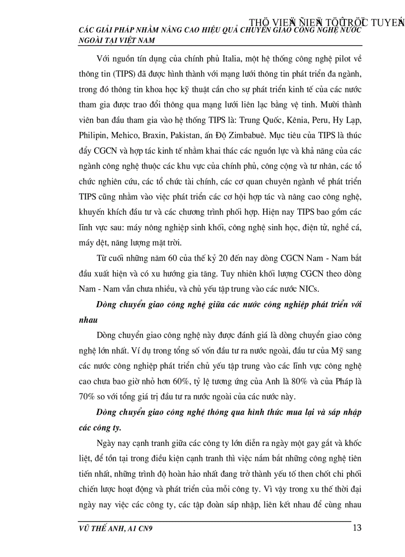 image for page Các giải pháp nhằm nâng cao hiệu quả hoạt động chuyển giao công nghệ nước ngoài tại Việt Nam