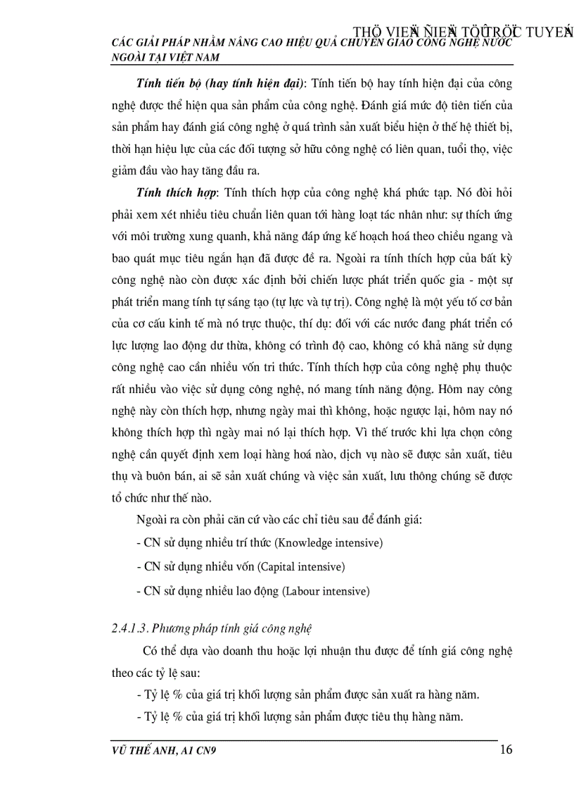 image for page Các giải pháp nhằm nâng cao hiệu quả hoạt động chuyển giao công nghệ nước ngoài tại Việt Nam