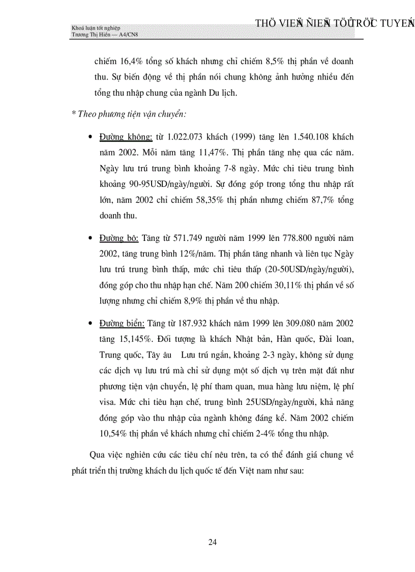 image for page Thực trạng và giải pháp nâng cao hiệu quả thu hút khách quốc tế hơn nữa vào Việt Nam trong thời gian tới