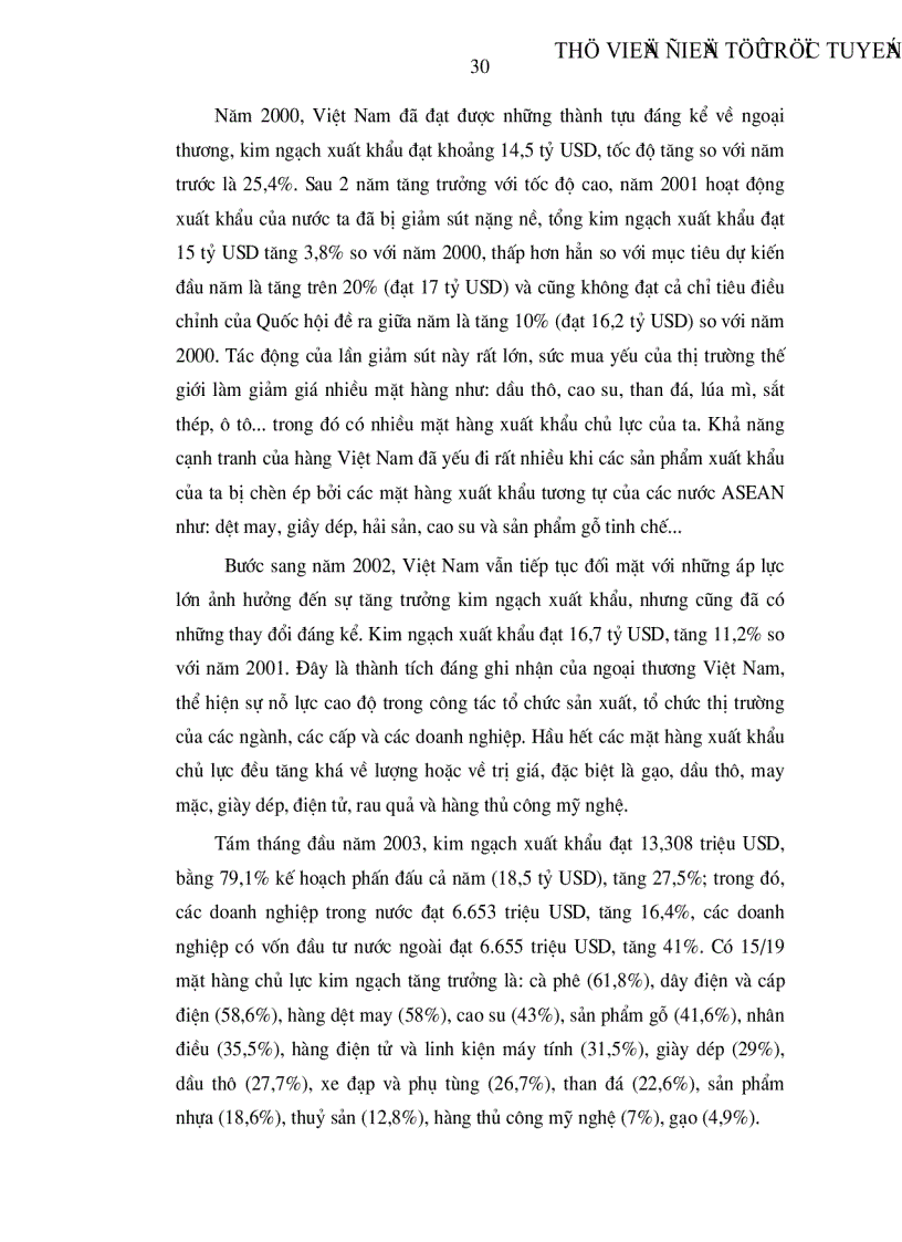 image for page Chiến lược phát triển các nhóm mặt hàng xuất khẩu chủ lực giai đoạn 2005 2010