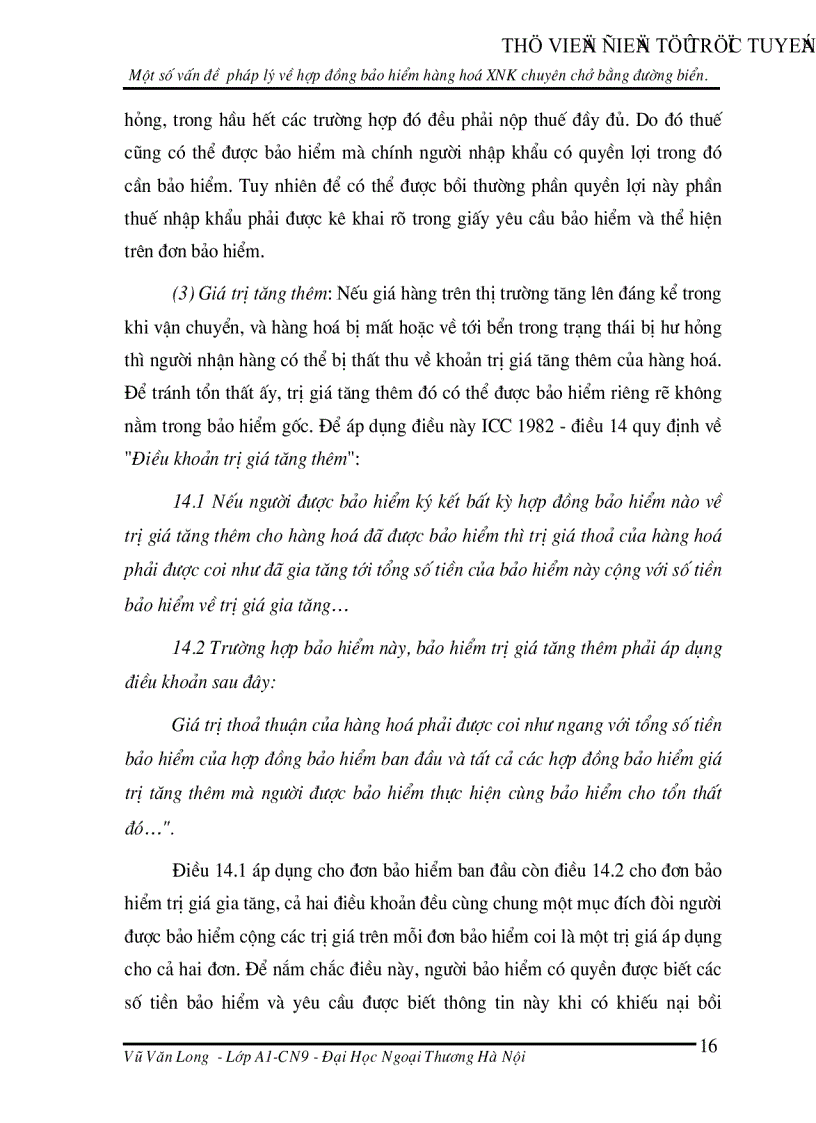 image for page Một số vấn đề pháp lý về hợp đồng bảo hiểm hàng hoá xuất nhập khẩu chuyên chở bằng đường biển