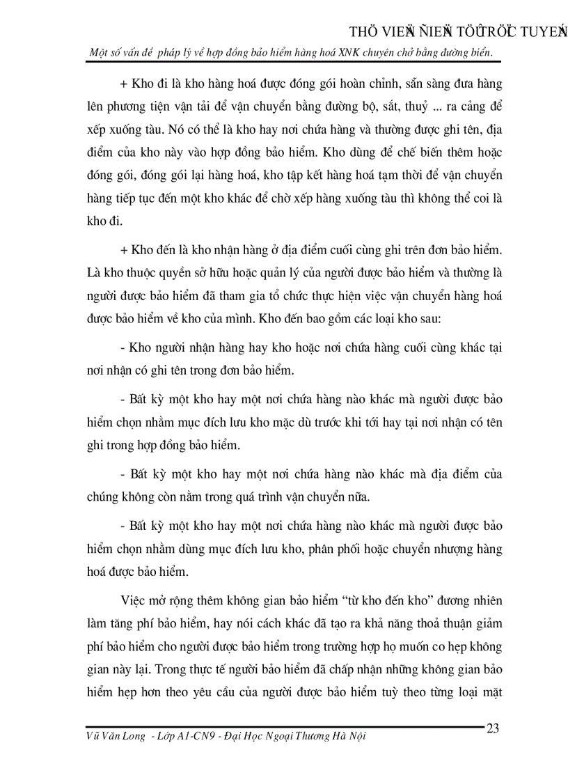 image for page Một số vấn đề pháp lý về hợp đồng bảo hiểm hàng hoá xuất nhập khẩu chuyên chở bằng đường biển