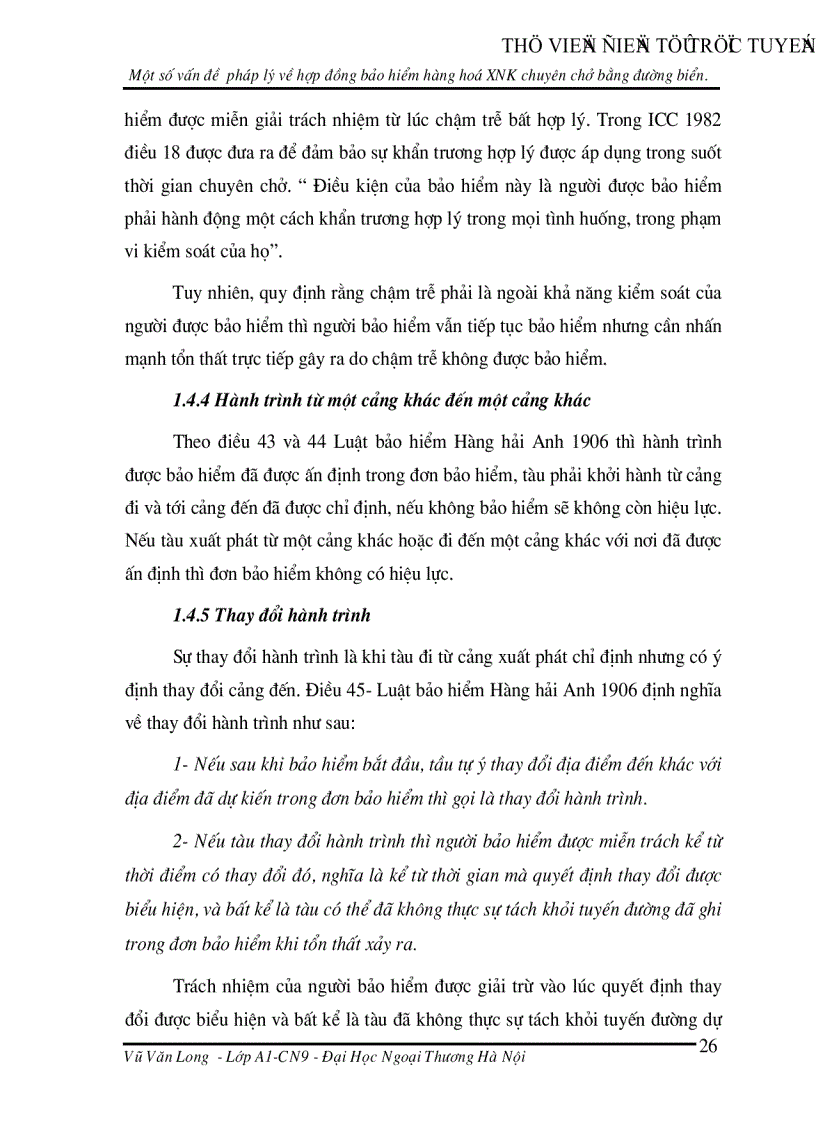 image for page Một số vấn đề pháp lý về hợp đồng bảo hiểm hàng hoá xuất nhập khẩu chuyên chở bằng đường biển