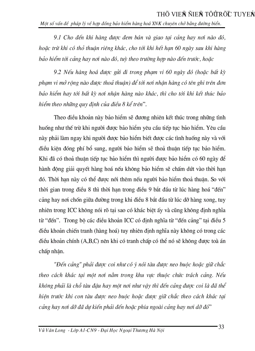 image for page Một số vấn đề pháp lý về hợp đồng bảo hiểm hàng hoá xuất nhập khẩu chuyên chở bằng đường biển