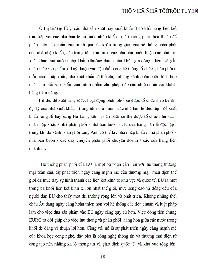 image for page Thị trường EU và khả năng xuất khẩu của Việt nam sang thị trường này