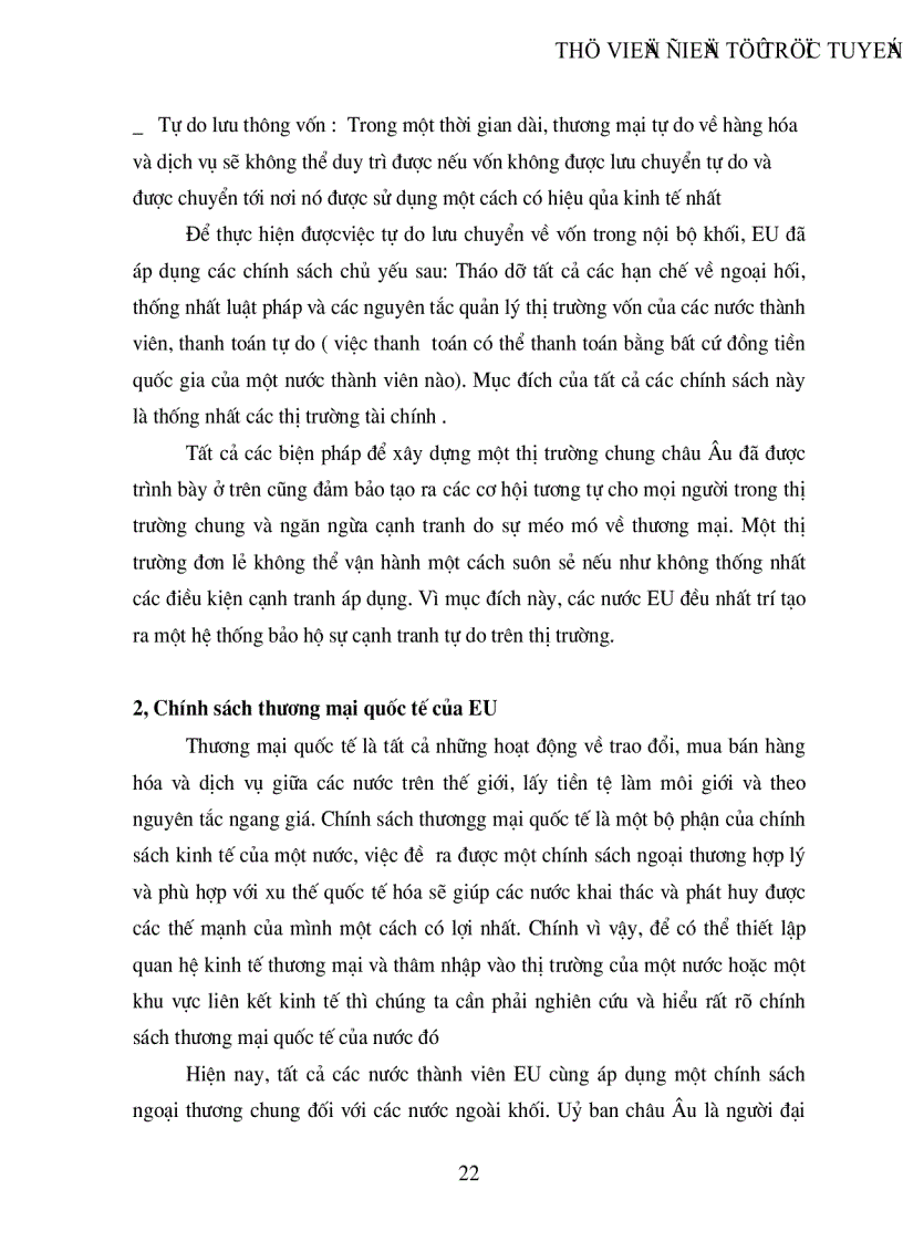 image for page Thị trường EU và khả năng xuất khẩu của Việt nam sang thị trường này