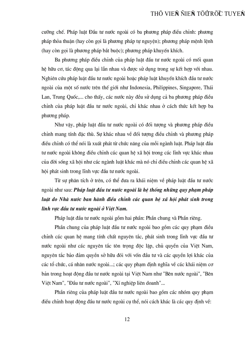 image for page Phương hướng hoàn thiện pháp luật đầu tư nước ngoài tiến tới mặt bằng pháp lý chung cho đầu tư trong nước và đầu tư nước ngoài tại Việt Nam